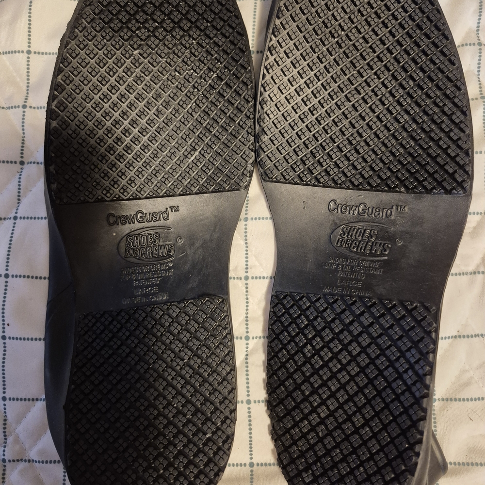 Shoes For Crews Black Non-Slip Boots